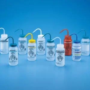 Self Venting Labelled Wash Bottle LDPE 500ml